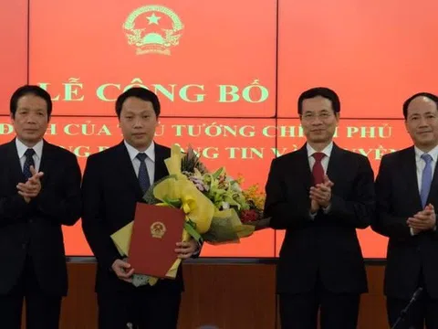 Ông Nguyễn Huy Dũng làm Thứ trưởng Bộ Thông tin và Truyền thông ở tuổi 37